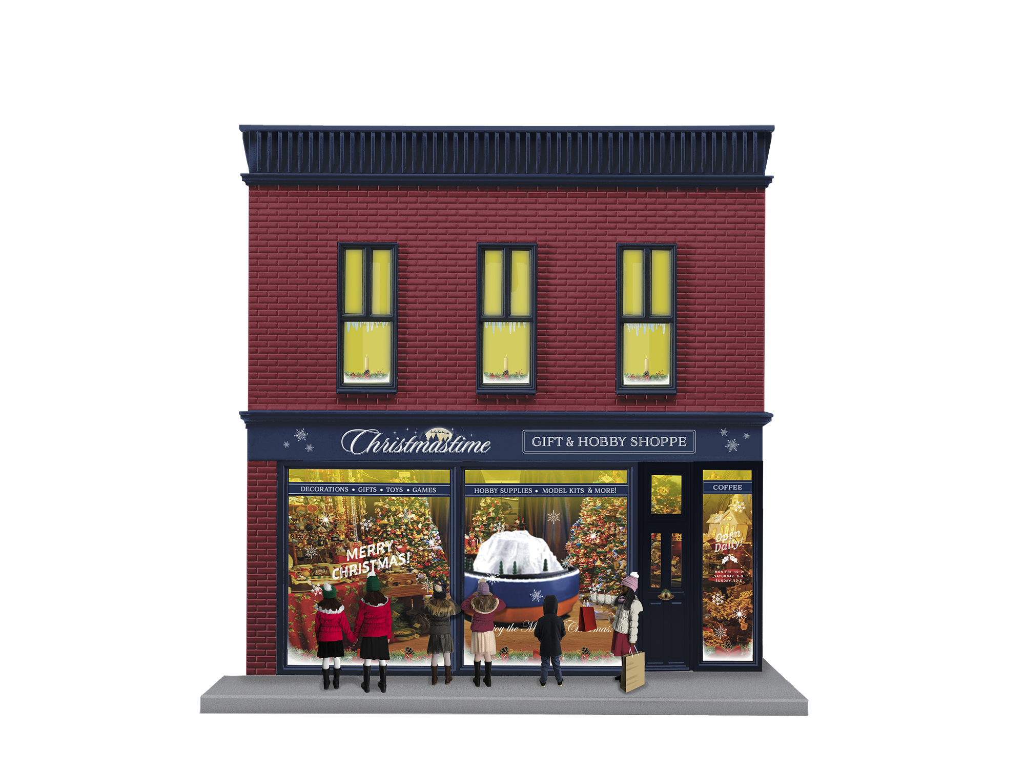 ANGELA TROTTA THOMAS CHRISTMASTIME HOBBY STORE