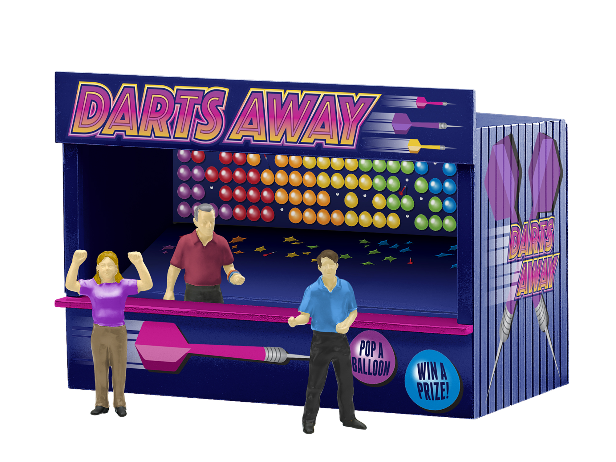 Midway game 3 pack with figures