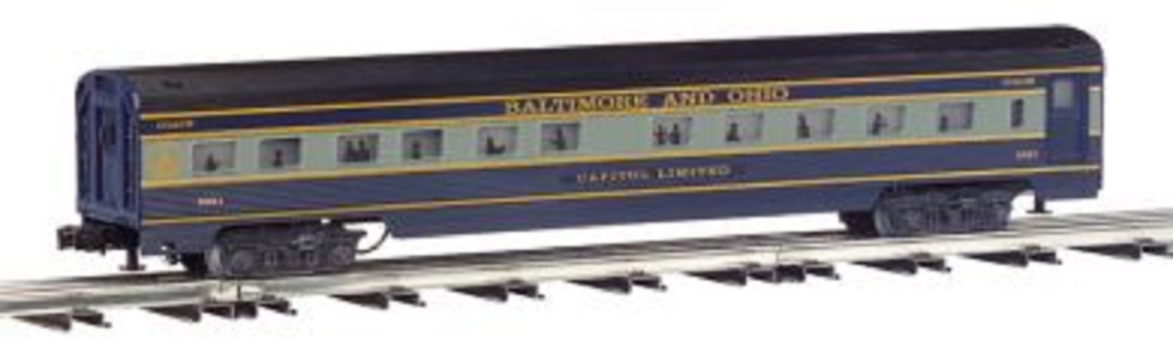 Williams Passenger Cars/Train Sets 72' Scale Streamliners 4 Car