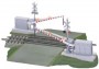 FASTRACK GRADE CROSSING W/GATE AND FLASHER